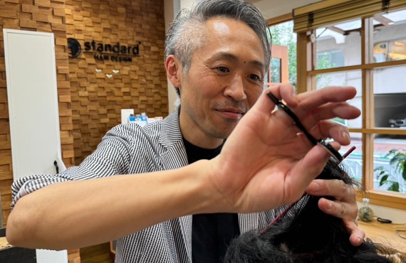 ドライカットの魅力 | 東京都千駄ヶ谷の美容室ならstandard+